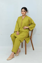 2pc Khaddar Hand Embroidery Dress