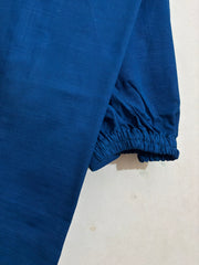 2 Pc - Stitched Khaddar Hand Embroidered Dress With Plazo