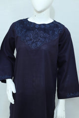 2 Piece - Stitched Khaddar Dress With Trouser