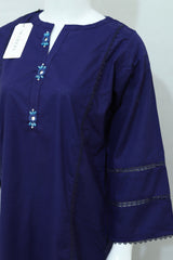 2-Piece Stitched Solid Dress