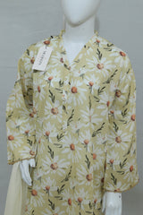 2-Piece Stitched Printed Lawn Dress With Shalwar