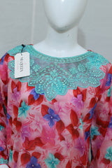 2-Piece Stitched Printed Lawn Dress