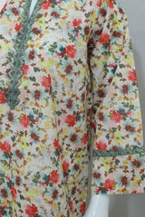 2-Piece Stitched Printed Lawn Dress