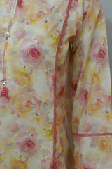 2-Piece Stitched Printed Lawn Dress