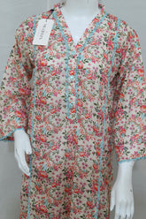 2-Piece Stitched Printed Lawn Dress