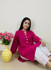 2pc Cotton Lawn Hand Work Dress