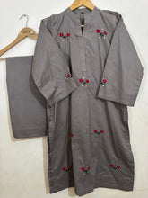 2pc Cotton Lawn Hand Embroidery Dress