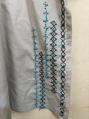 2pc Cotton Lawn Hand Embroidery Dress