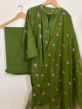 3pc Mehndi Embroidered - Most Demanding