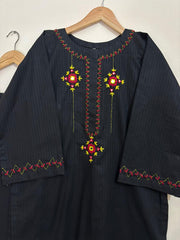 2pc Cotton Lawn Hand Embroidery Dress
