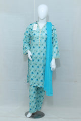 Sky blue seq lace