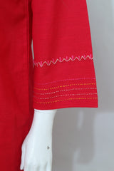 2pc Khaddar Hand Embroidery Dress