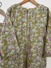 3pc printed lawn dress