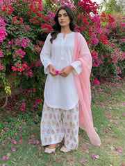 3pc embroidered farshi dress