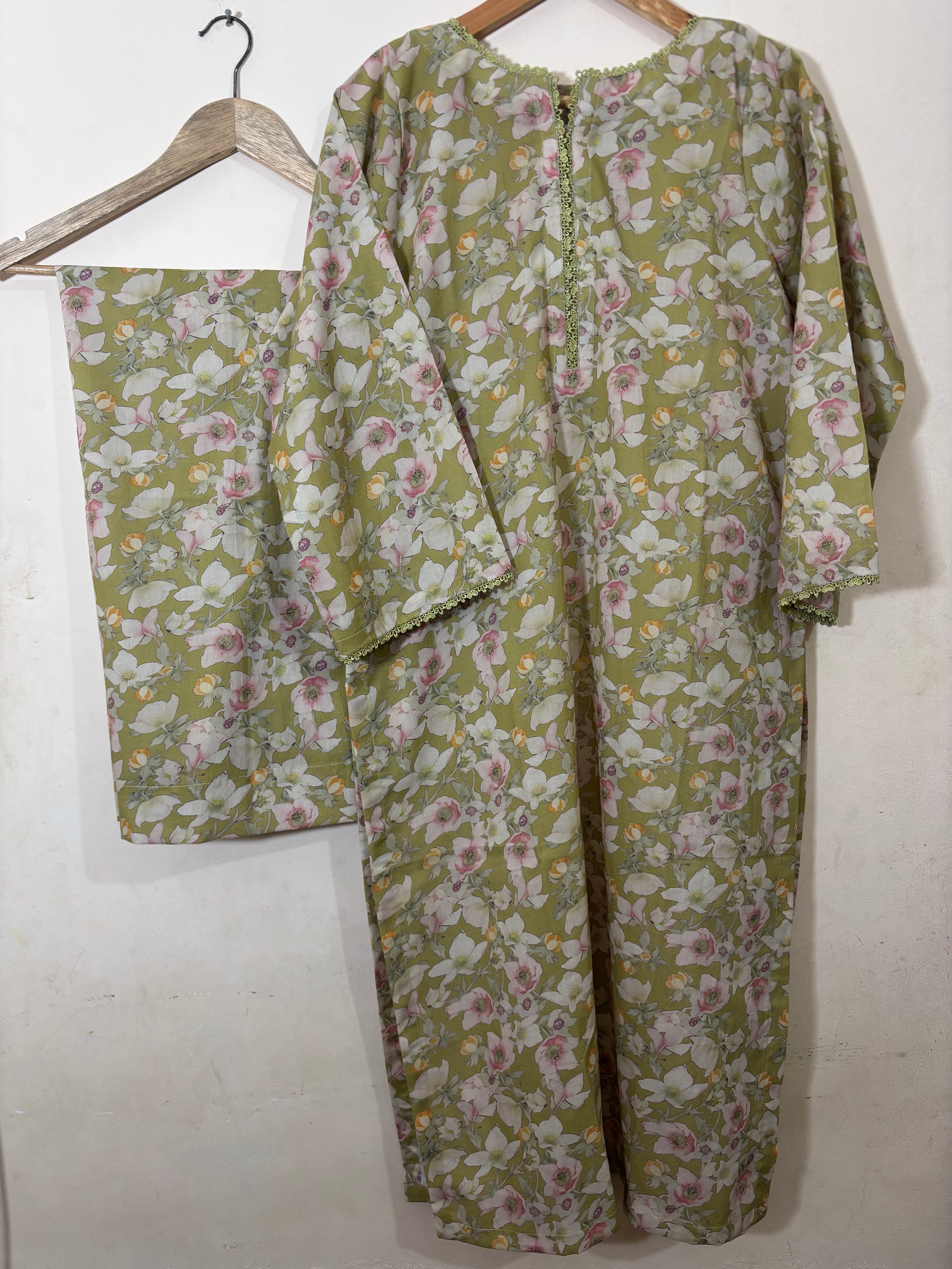 3pc printed lawn dress