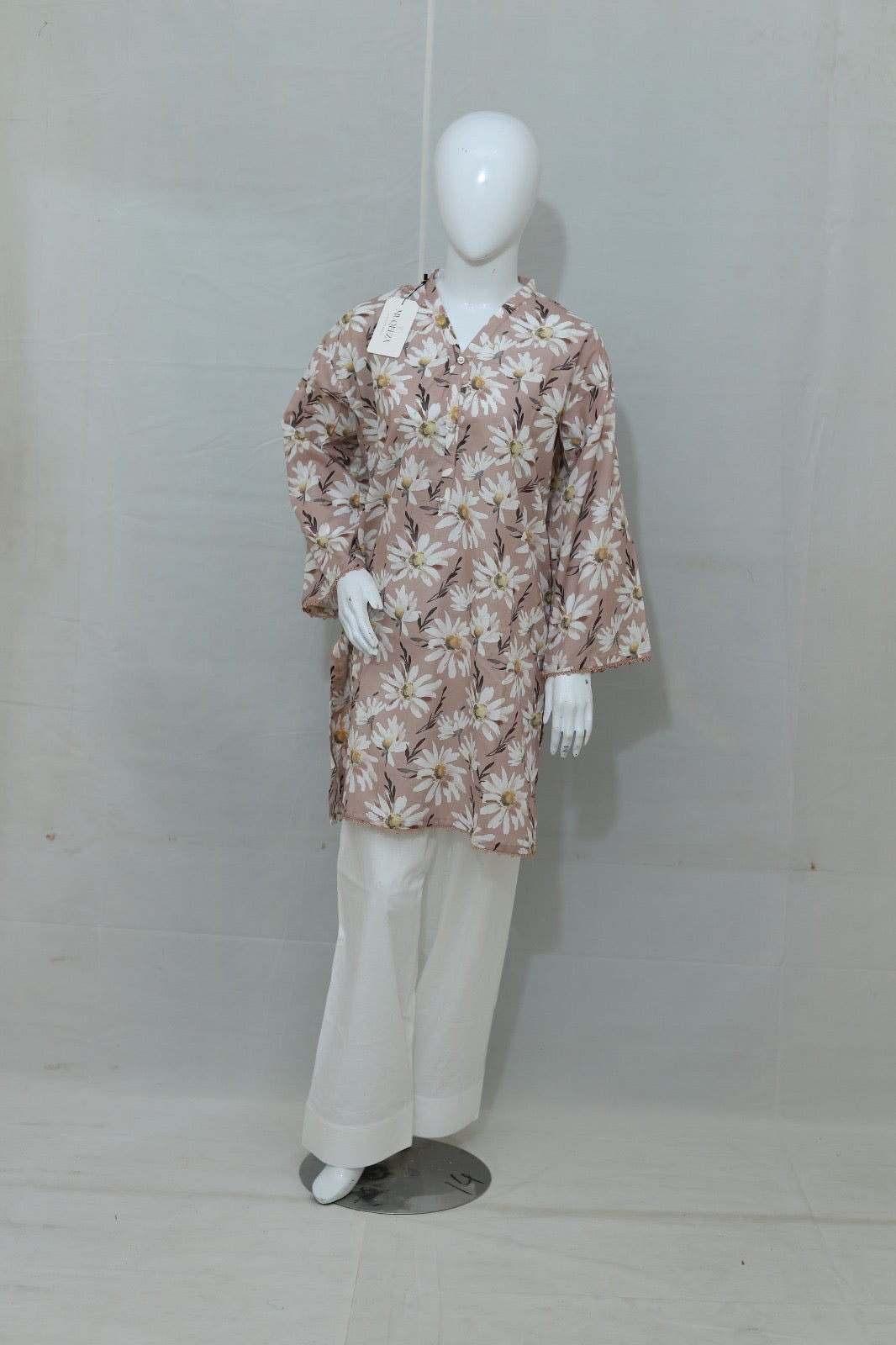 2pc Stitched Lawn Dress