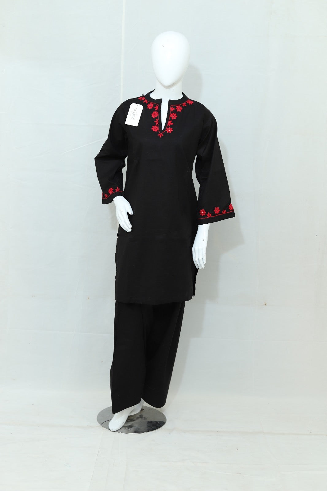 2pc Cotton Lawn Hand Embroidery Dress
