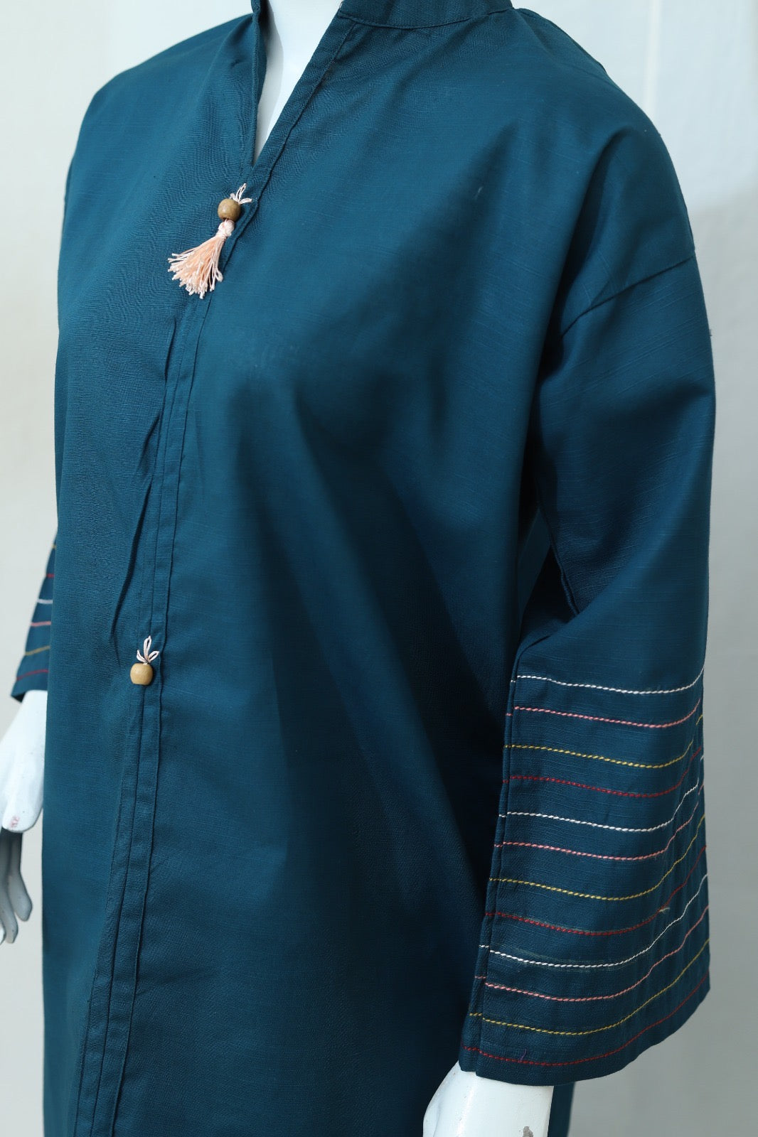 2pc Khaddar Hand Embroidery Dress