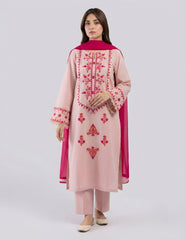 3pc Embroidered Dress - Limited Edition