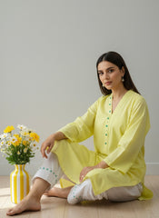 2pc Cotton Lawn Hand Work Dress