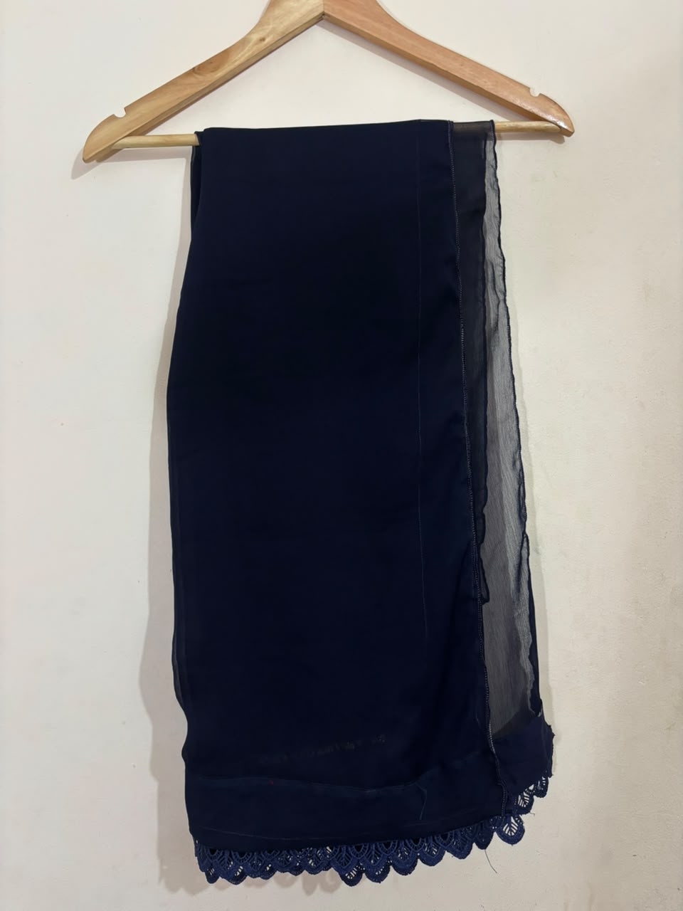 Royal Blue Solid With Plazo