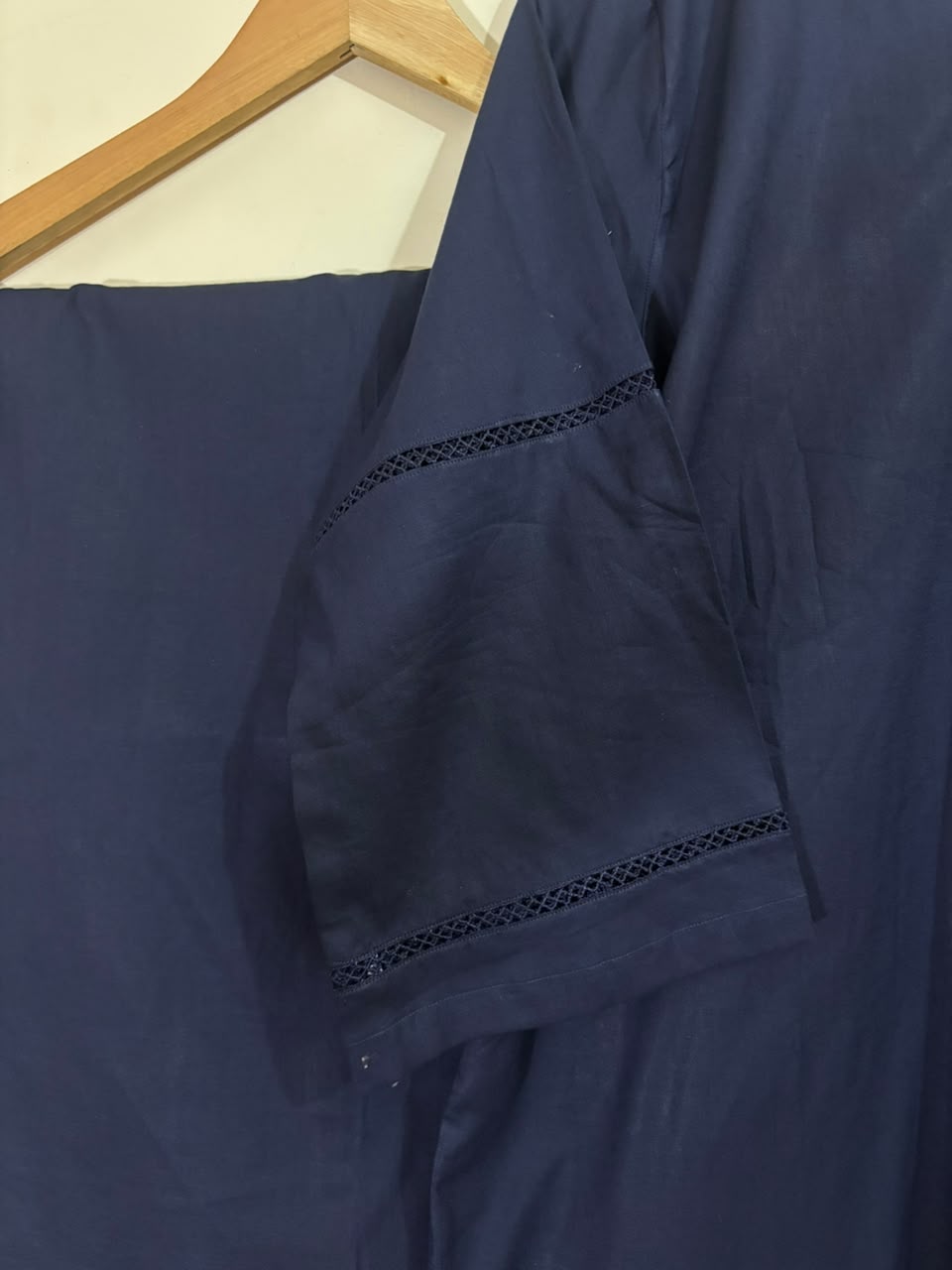 Royal Blue Solid With Plazo