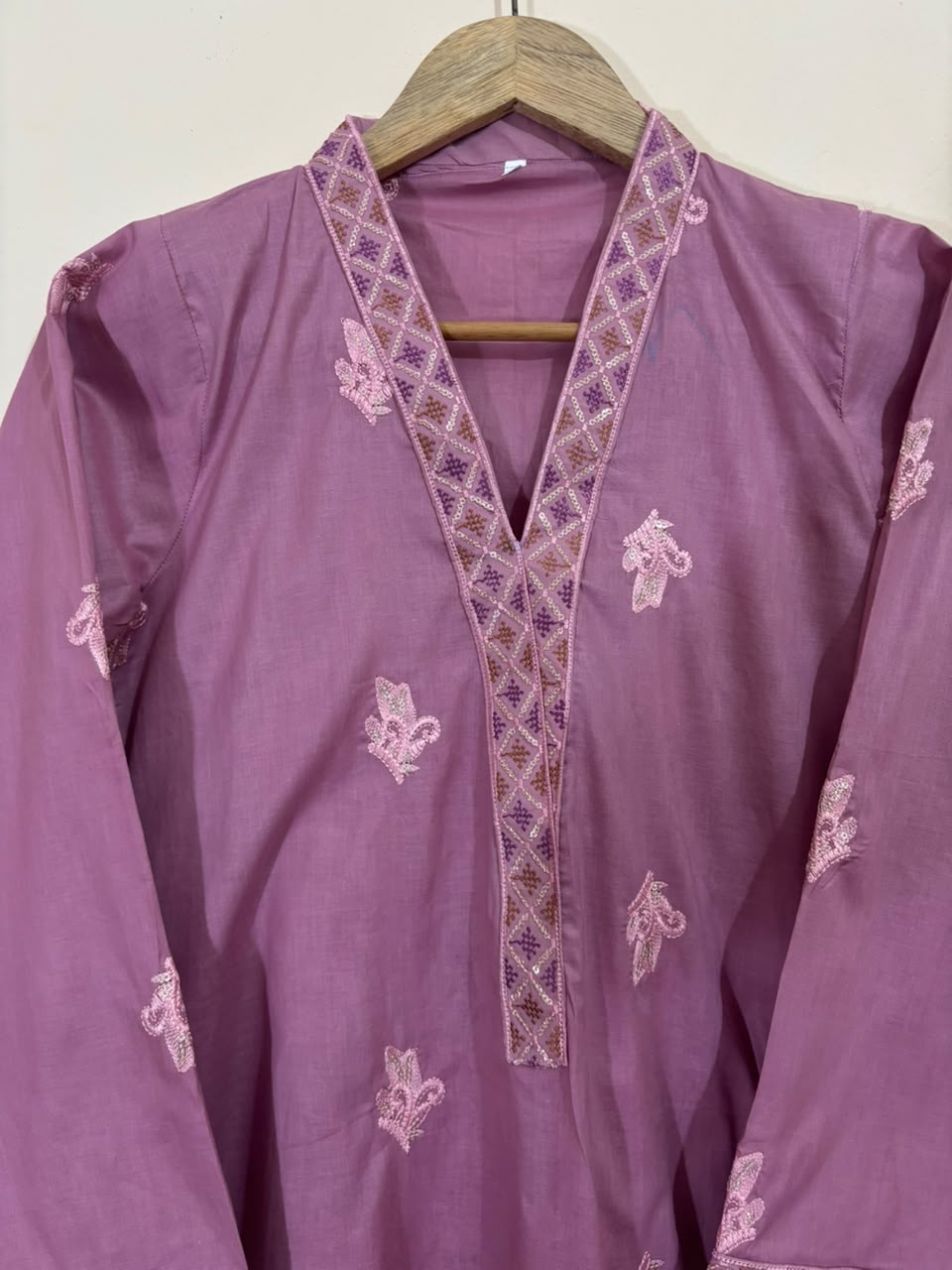 Lilac Embroidered - Most Selling