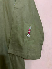 Olive Hand Embroidered - Most Demanding