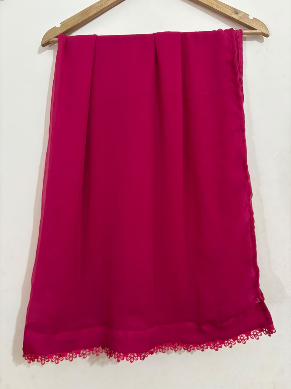 Pink Solid With Plazo