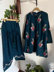 2pc Zinc Embroidered Farshi Set - Most Demanding